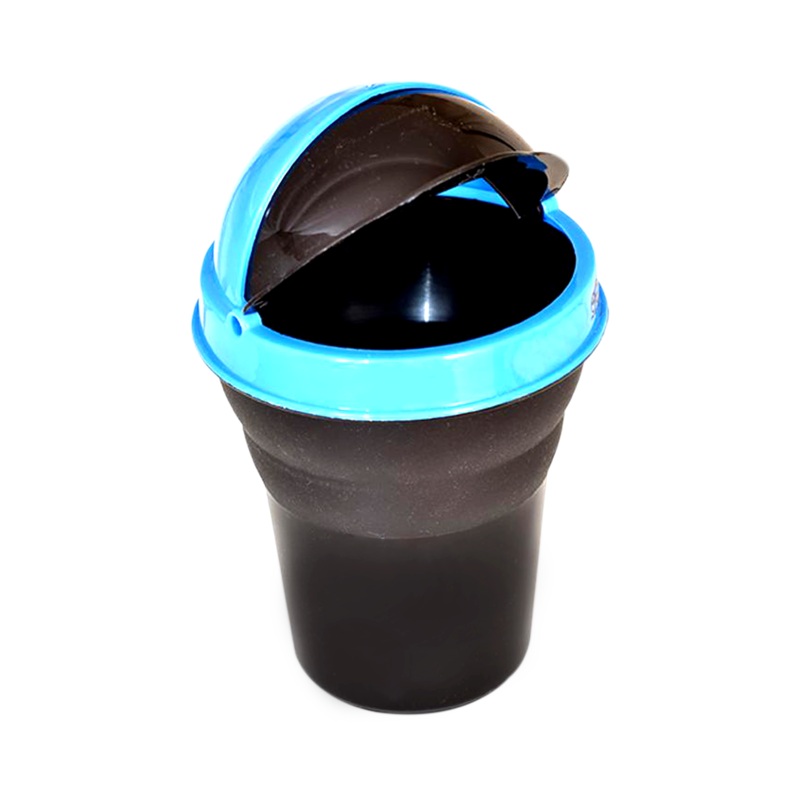 Plastic Car Mini Dustbin / Trash Bin Dust Case Best for Traveling (Multicolour)