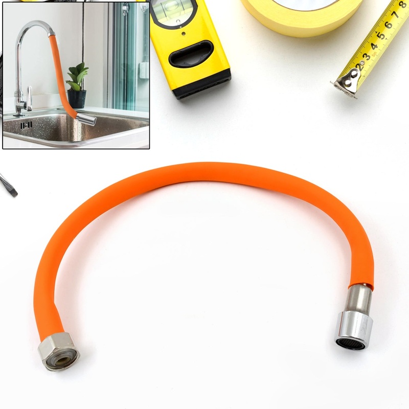 Flexible Water Tap Extender – 360 Adjustable Foaming Extension Tube with Connector (46cm)